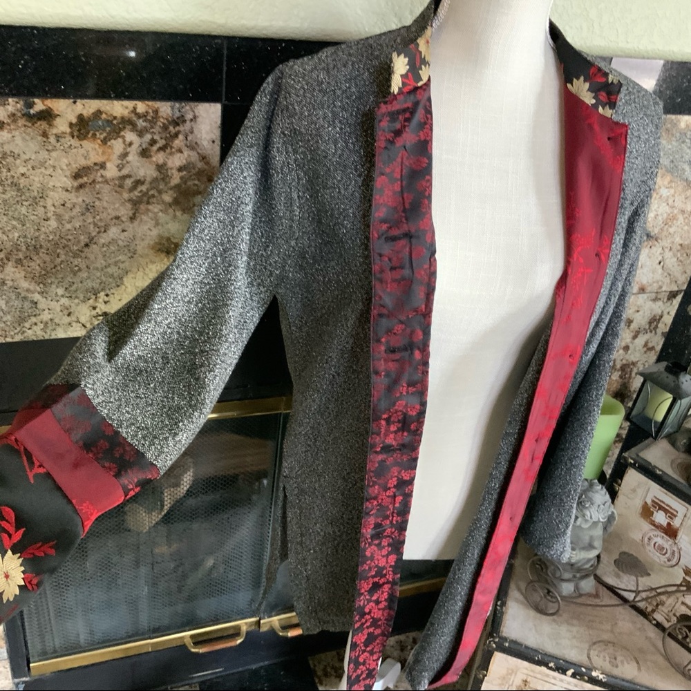 Chico’s Design Unique Button up coat - Picture 5 of 15